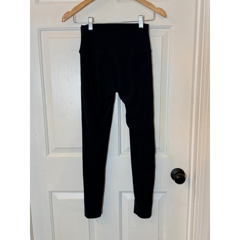 Aerie Chill Play Leggings Womens Small Black High Waisted Activewear Yoga Pants